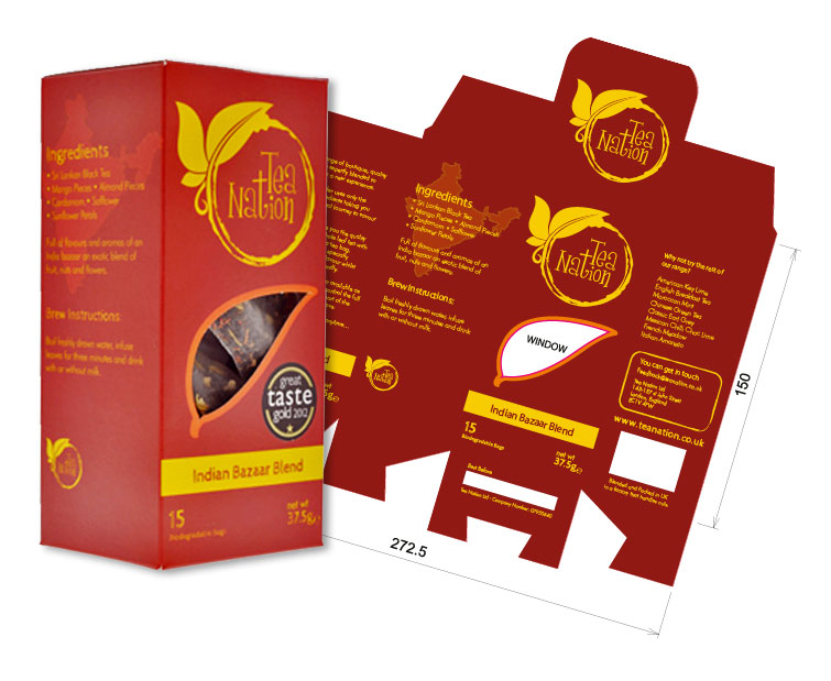 Packaging Design - Tea Nation