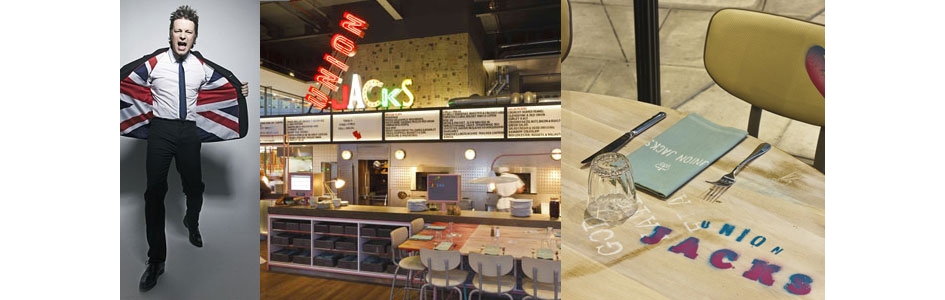 Jamie Oliver Union Jacks Menu Covers