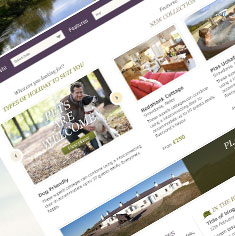 Hotel Web Design - Great Escape Wales