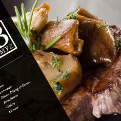Restaurant Web Design - Blummyz