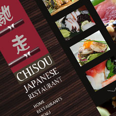 Restaurant Web Design - Chisou