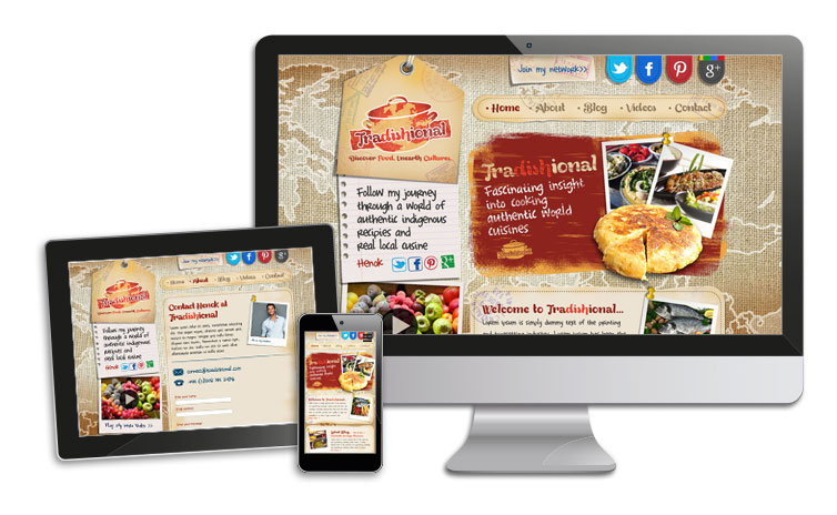 Specialist Web Design Tradishional
