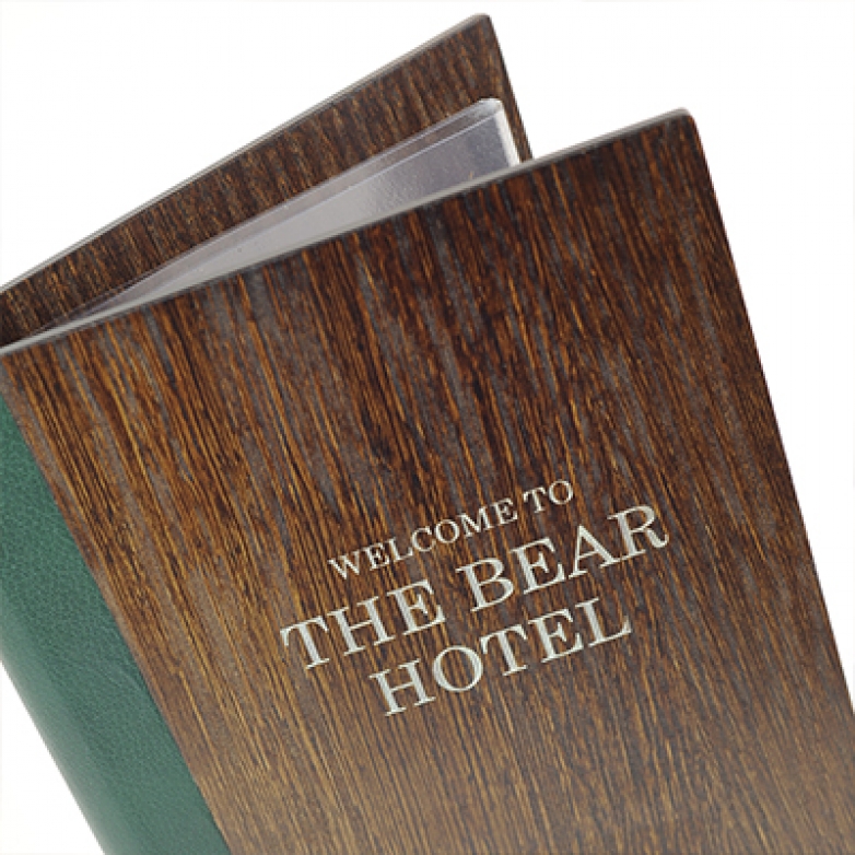 The Increasing Popularity Of The Wooden Menu Cover