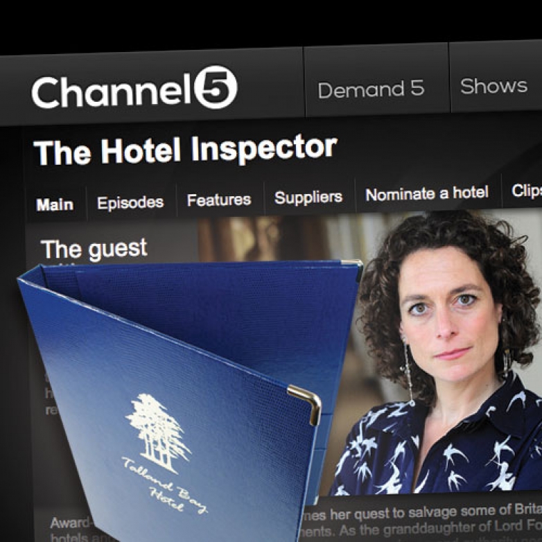 Smart Guest Room Folders Featured on Channel 5&#039;s The Hotel Inspector